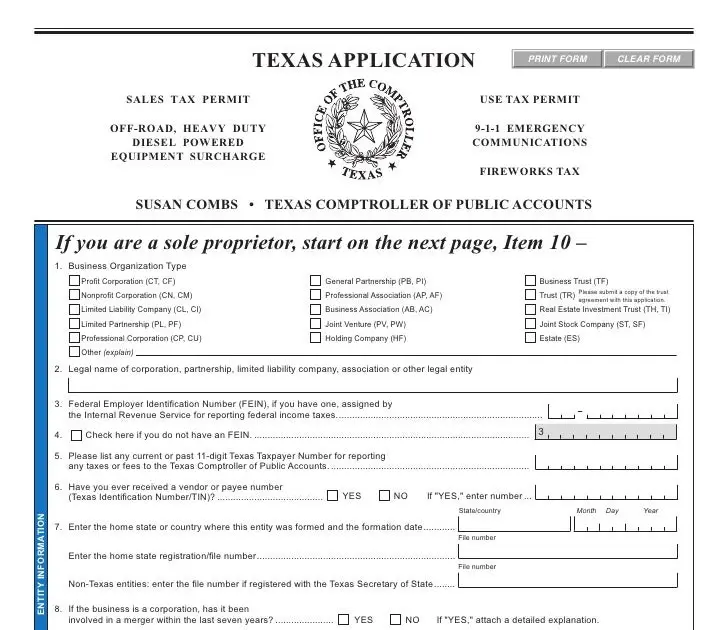 How Do I Get A Texas Sales Tax Id Number