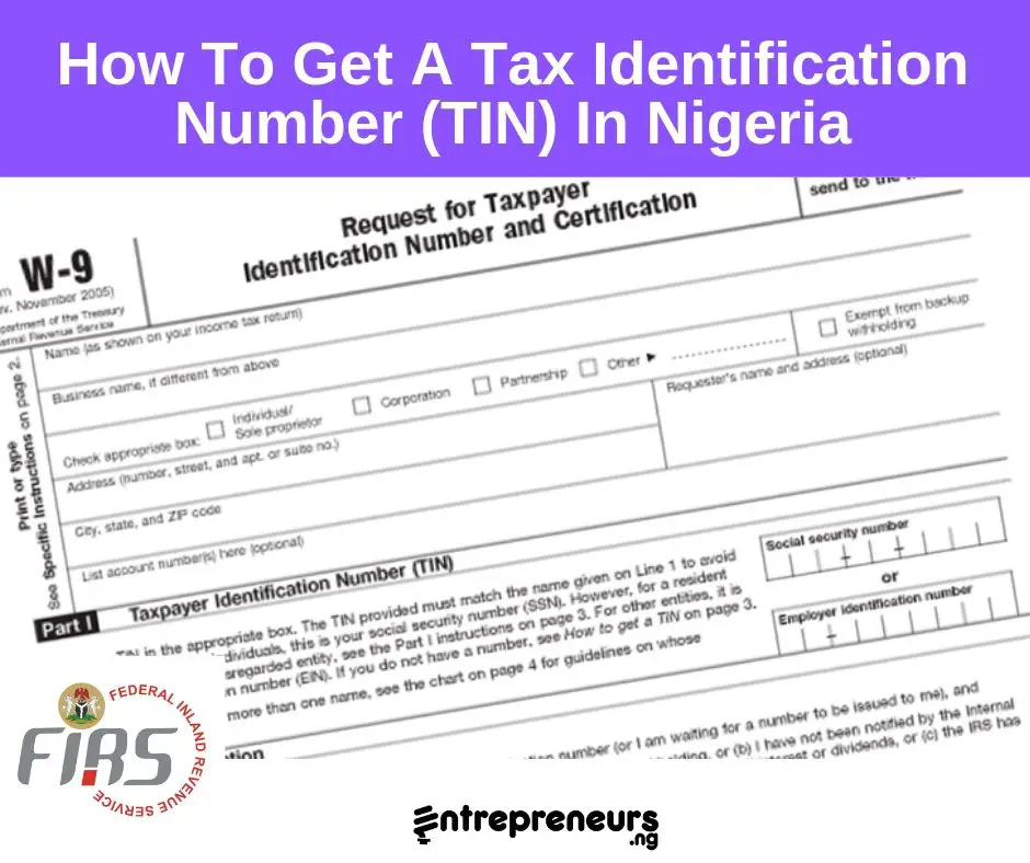 How Do I Get My Tax Identification Number In Nigeria