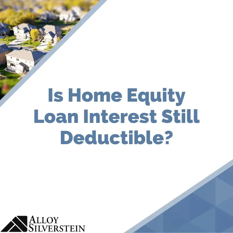 Is Interest From Home Equity Loan Tax Deductible