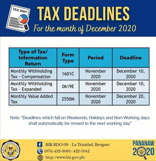 What Is The Deadline For Filing Tax Returns